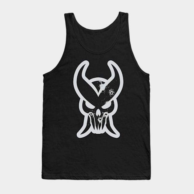 Damaged Punish Hero Skull Tank Top by Gimmickbydesign